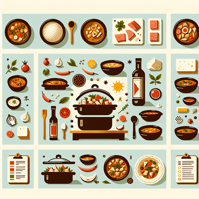 savory dishes with strong base flavors