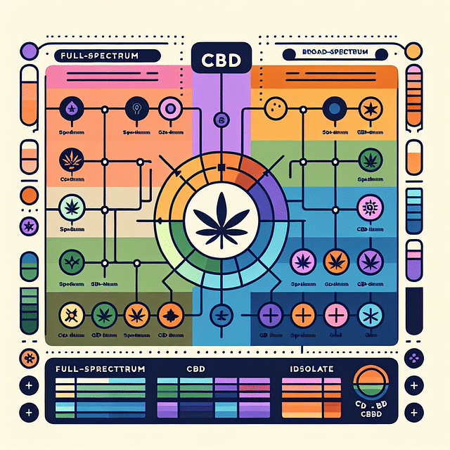 CBD spectrum chart