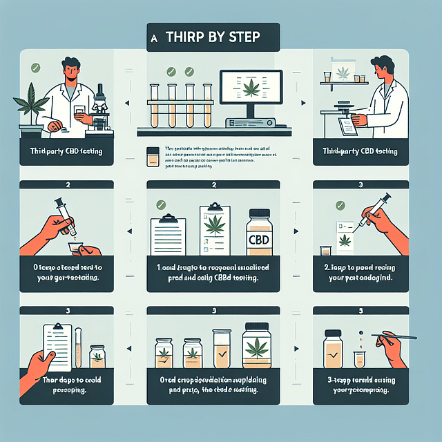 Third-party CBD testing report