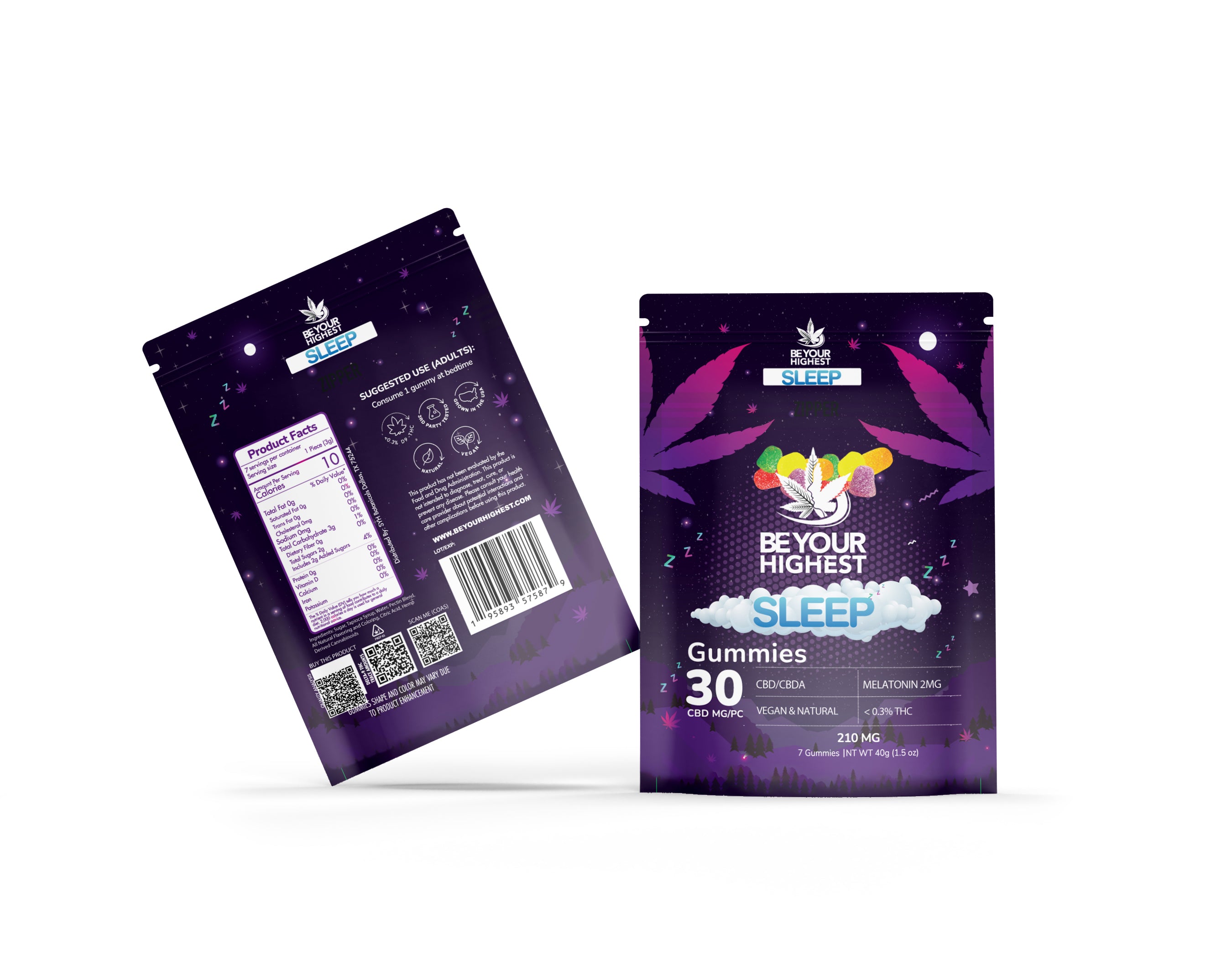 CBD gummies sleep improvement