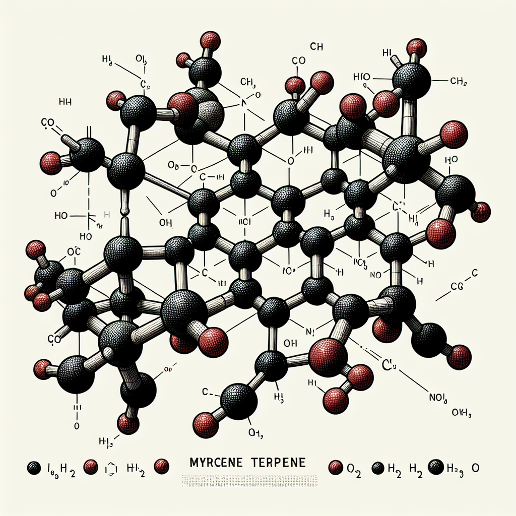 Myrcene terpene