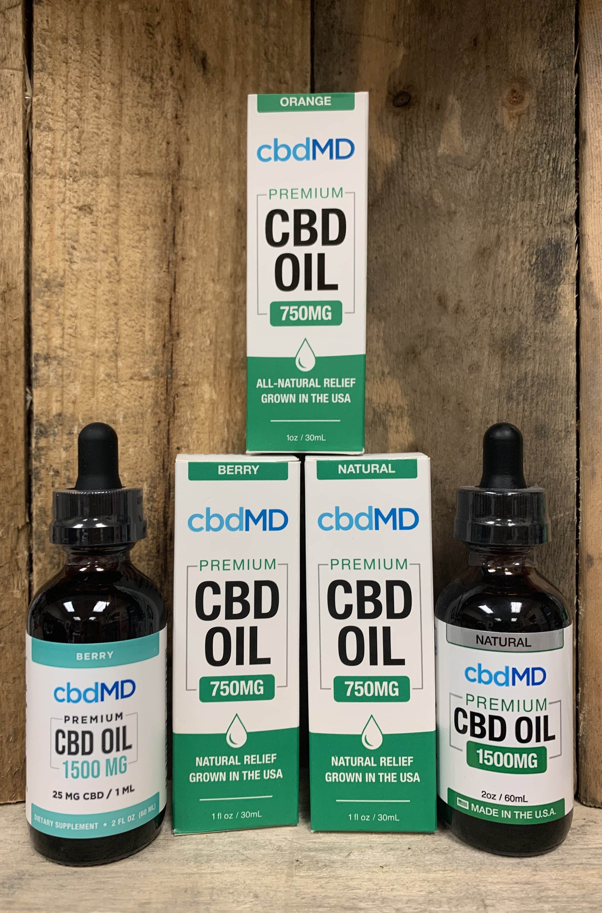 cbdMD CBD Oil Tincture bottle