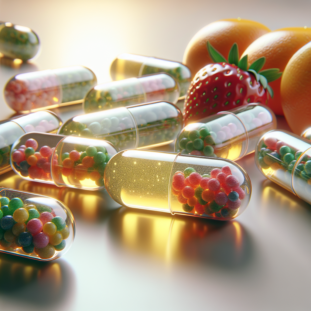 CBD capsules with vitamins