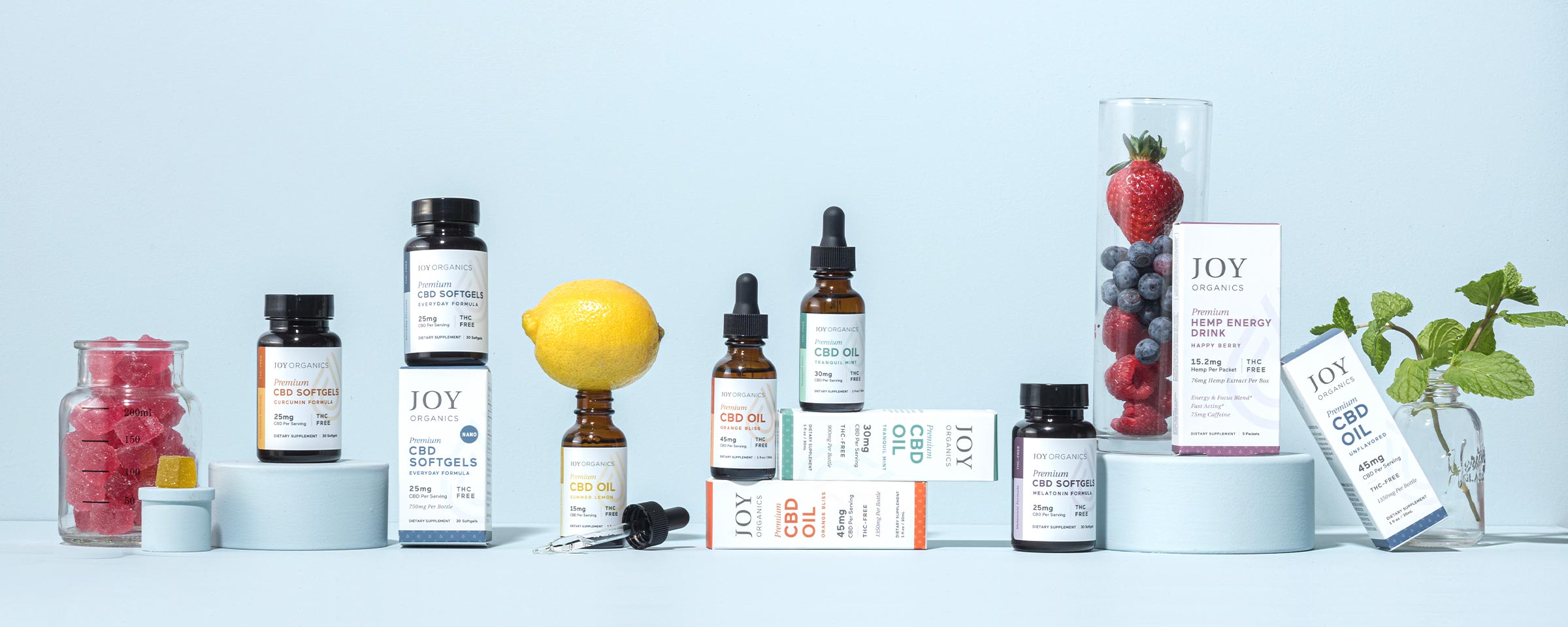 Joy Organics CBD Softgels