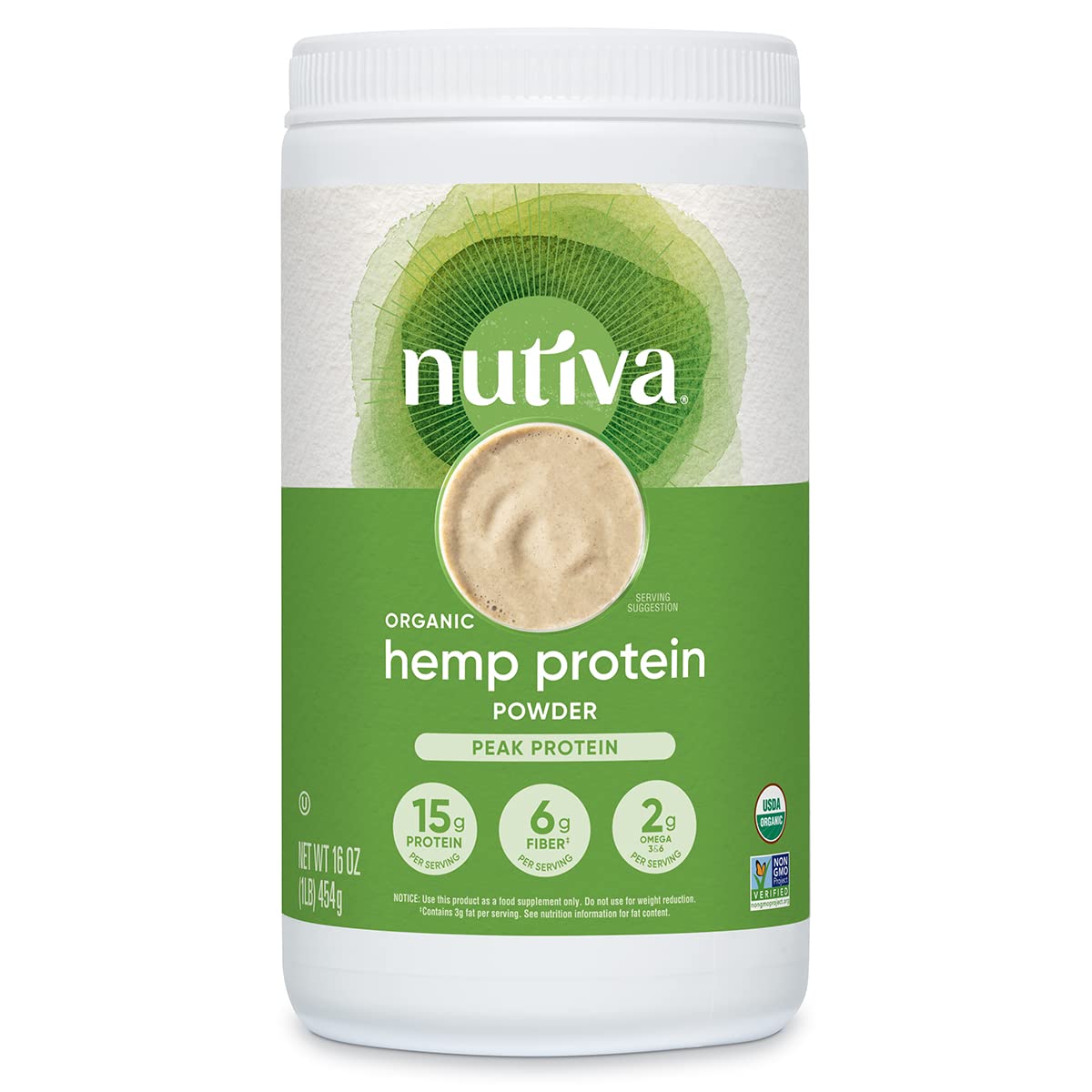 Hemp protein powder
