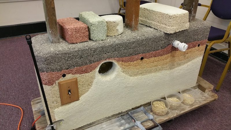 Hempcrete construction