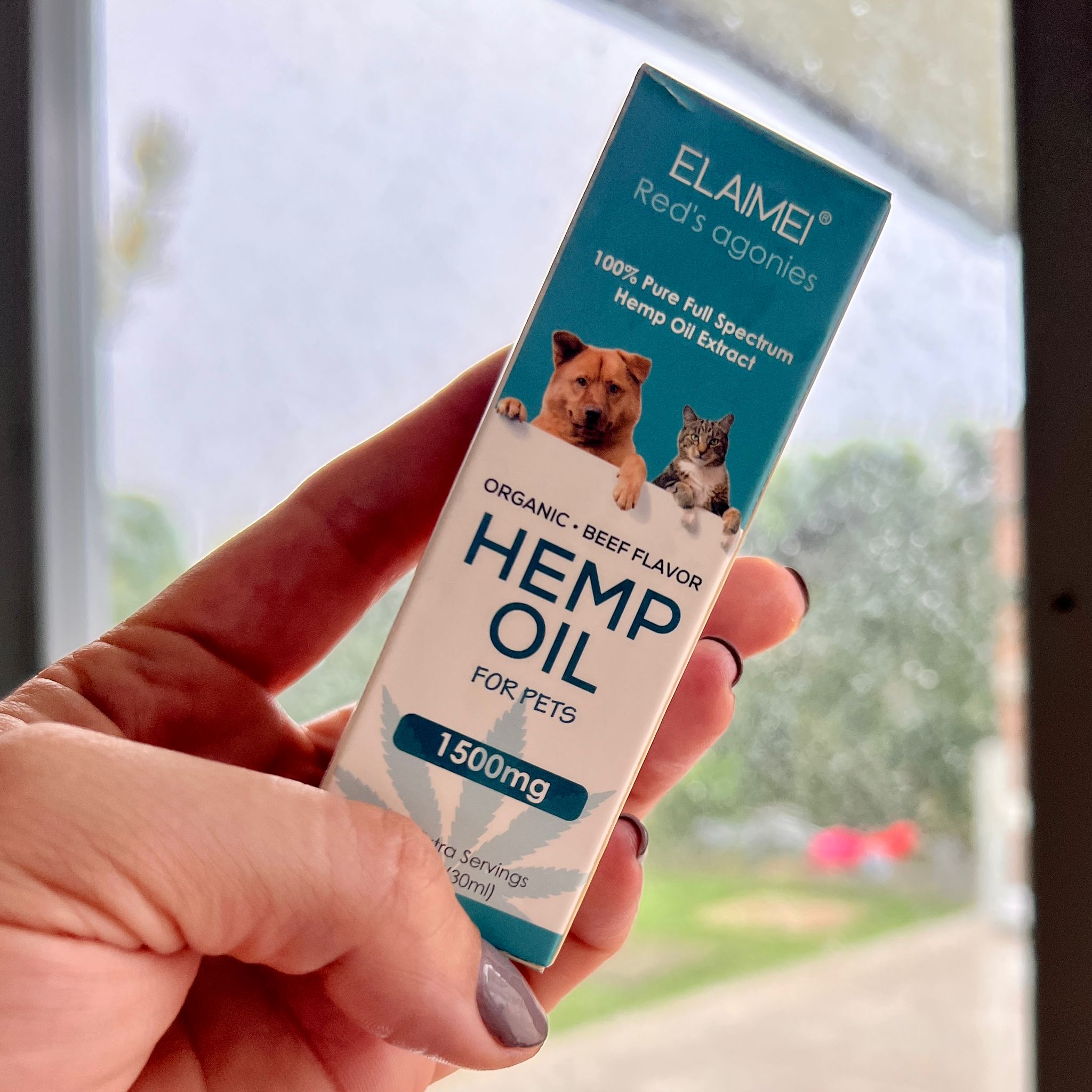 The Anxious Pet Organic Hemp Oil
