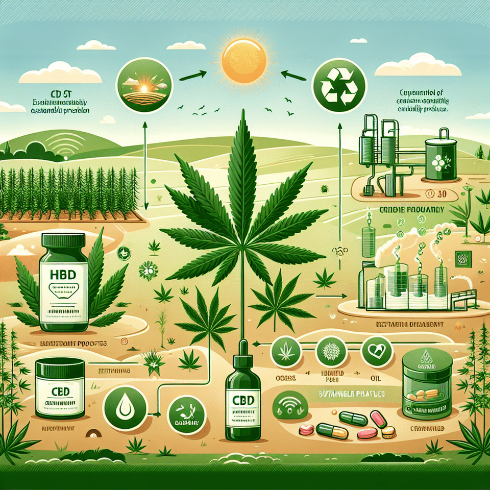 Eco-Friendly Hemp: Exploring the Sustainability of Hemp-Derived CBD Products