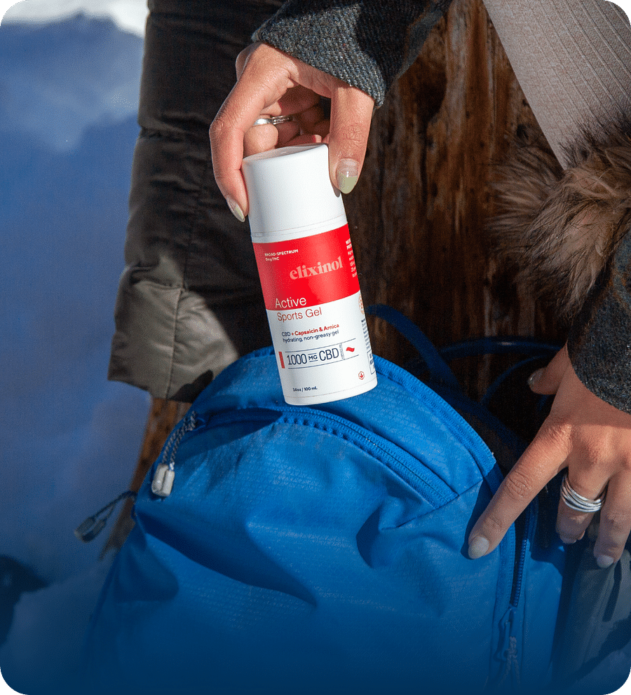 Logo of Elixinol CBD brand