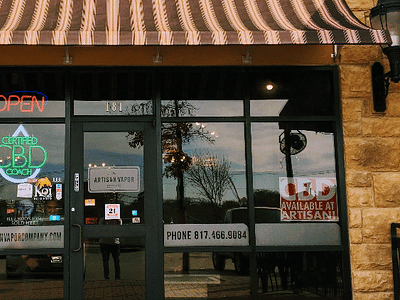 Artisan Vapor & CBD Arlington l Vape Shop l CBD Store l Smoke Shop | Kratom l Delta 8 THC | Elf Bar | Esco Bars | 3Chi