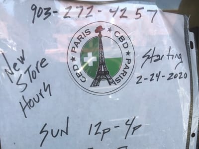 CBD Store - Paris, TX