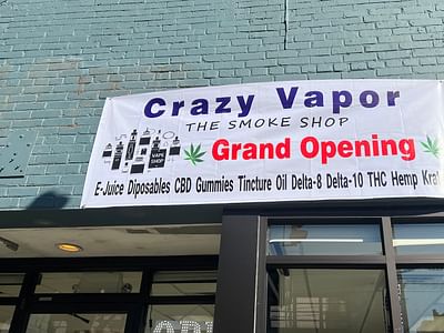 CRAZY VAPOR KRATOM CBD THC VAPE STORE