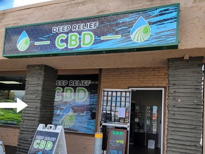 Deep Relief CBD Retail Store Citrus Heights