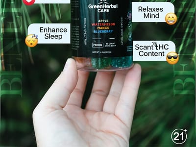 Green Herbal Care CBD & Delta-8 THC