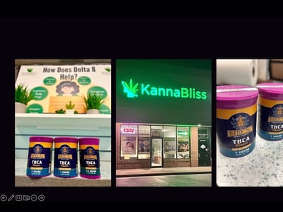 KannaBliss Store / Delta 8 THC Hemp and more..