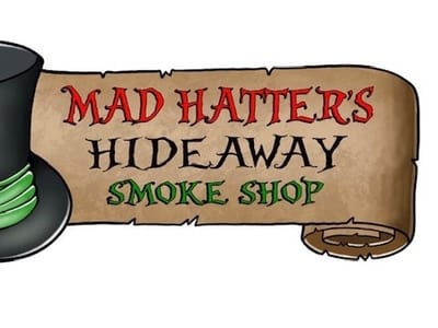 Mad Hatter's Hide Away smoke shop