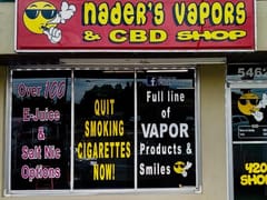 Nader's Vapors and CBD shop