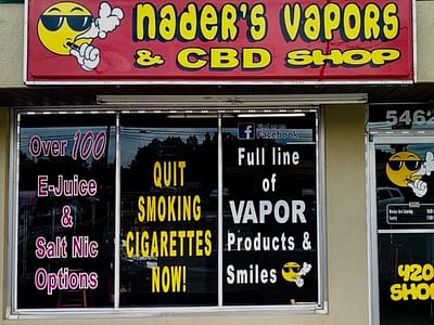 Nader's Vapors and CBD shop