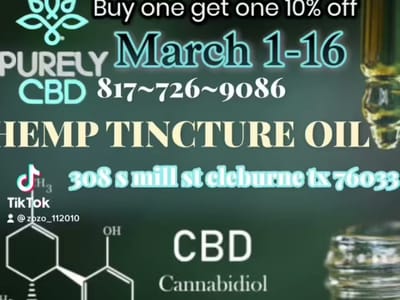 Purely CBD Cleburne
