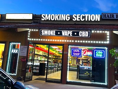 Smoking Section Smoke-Vape-CBD