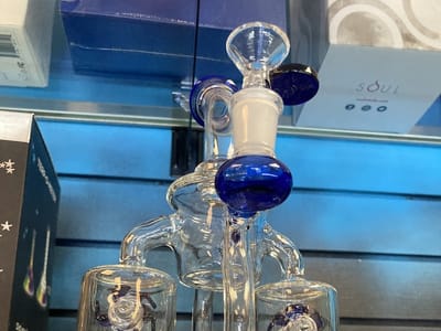 Sparkies tobacco vape Kratom cbd glass