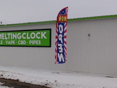 The Melting Clock Smoke Shop