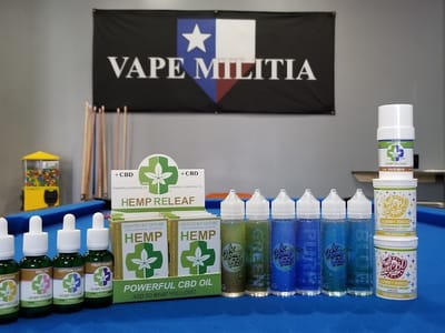 Vape Militia Katy Vape Smoke CBD Kratom