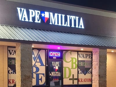 Vape Militia Katy Vape Smoke CBD Kratom